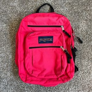 Pink Jansport Backpack